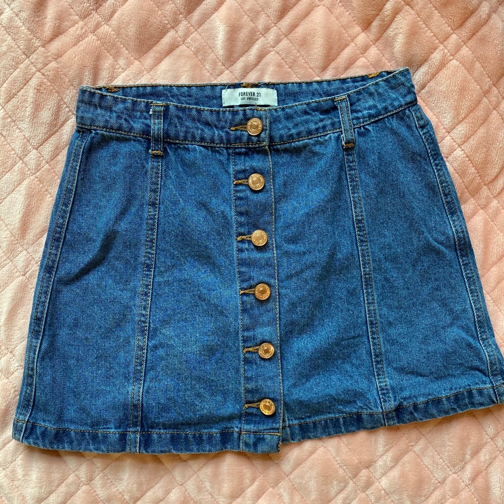 Forever 21 Denim Skirt